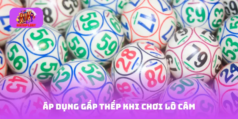 Áp dụng gấp thếp khi chơi lô câm