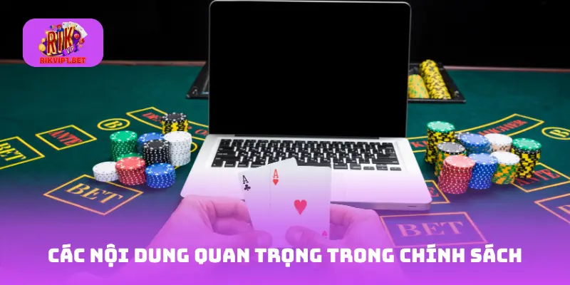 Các nội dung quan trọng trong chính sách