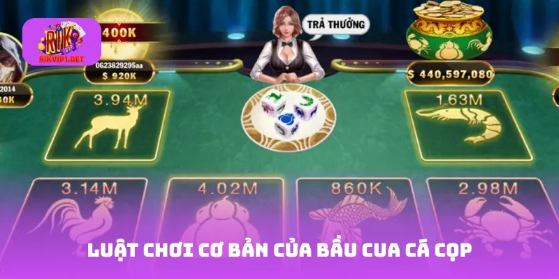 Luật Chơi Cơ Bản Của Bầu Cua Cá Cọp