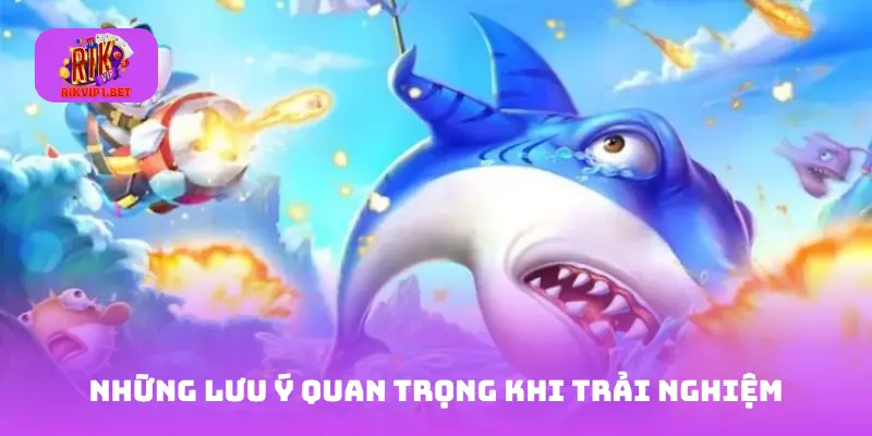 Những lưu ý quan trọng khi trải nghiệm