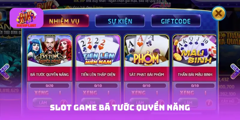 Slot Game Bá Tước Quyền Năng